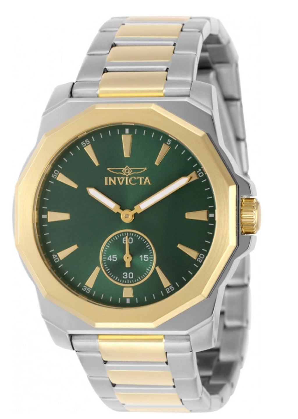 Invicta Speedway Men's 42mm Gold/Steel - NIB 49330