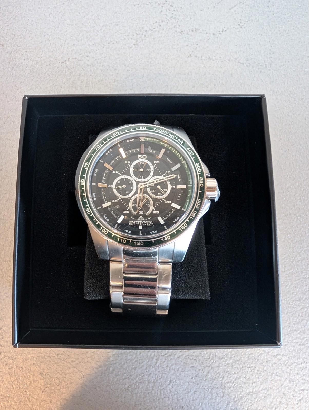 Invicta 49414 Speedway LATAM Exclusive Men 50mm Stainless Steel - NIB