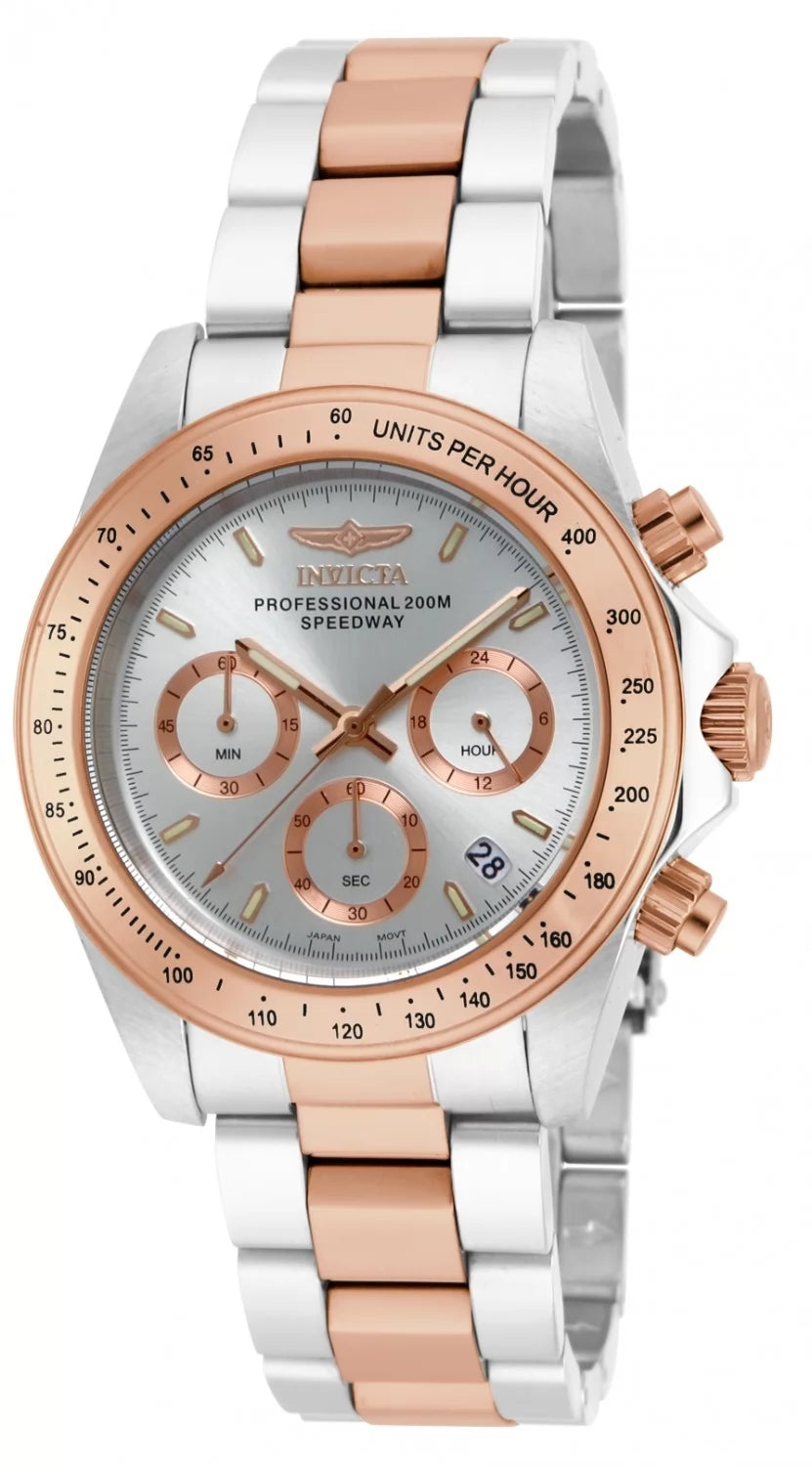 Invicta Speedway Quartz Silver Dial Men's Watch 39 mm 17030