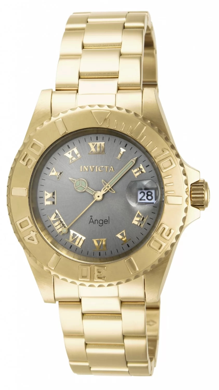 Invicta Angel Quartz Grey Dial Lady Watch 40 mm 14366