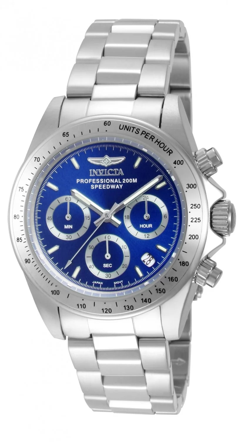 Invicta Speedway Quartz Blue Dial Men's Watch 39 mm 14382