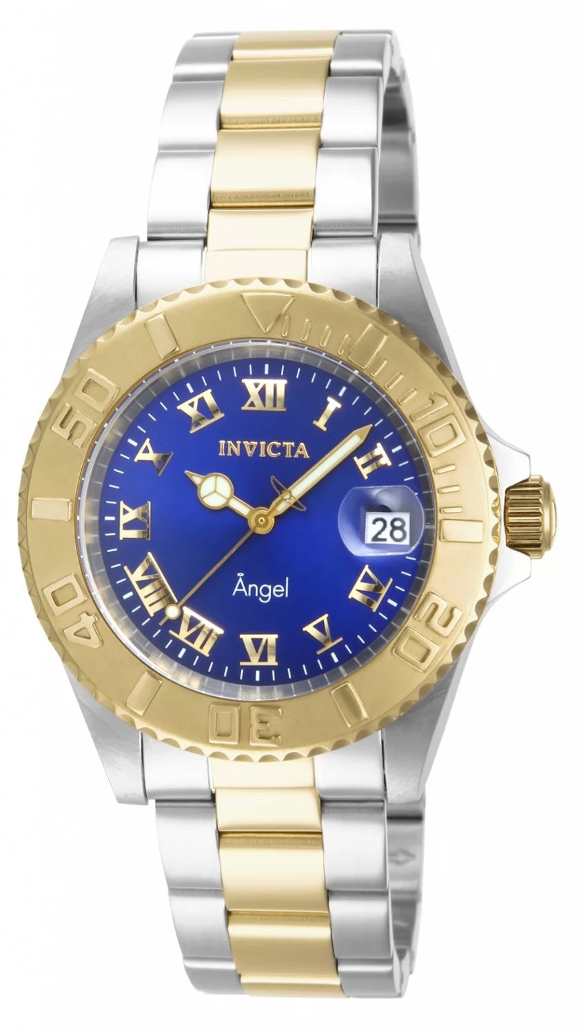 Invicta Angel Quartz Blue Dial Lady Watch 40 mm 14363