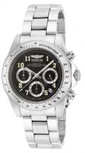 Invicta Speedway Quartz Black Dial Men's Watch 39 mm 17025
