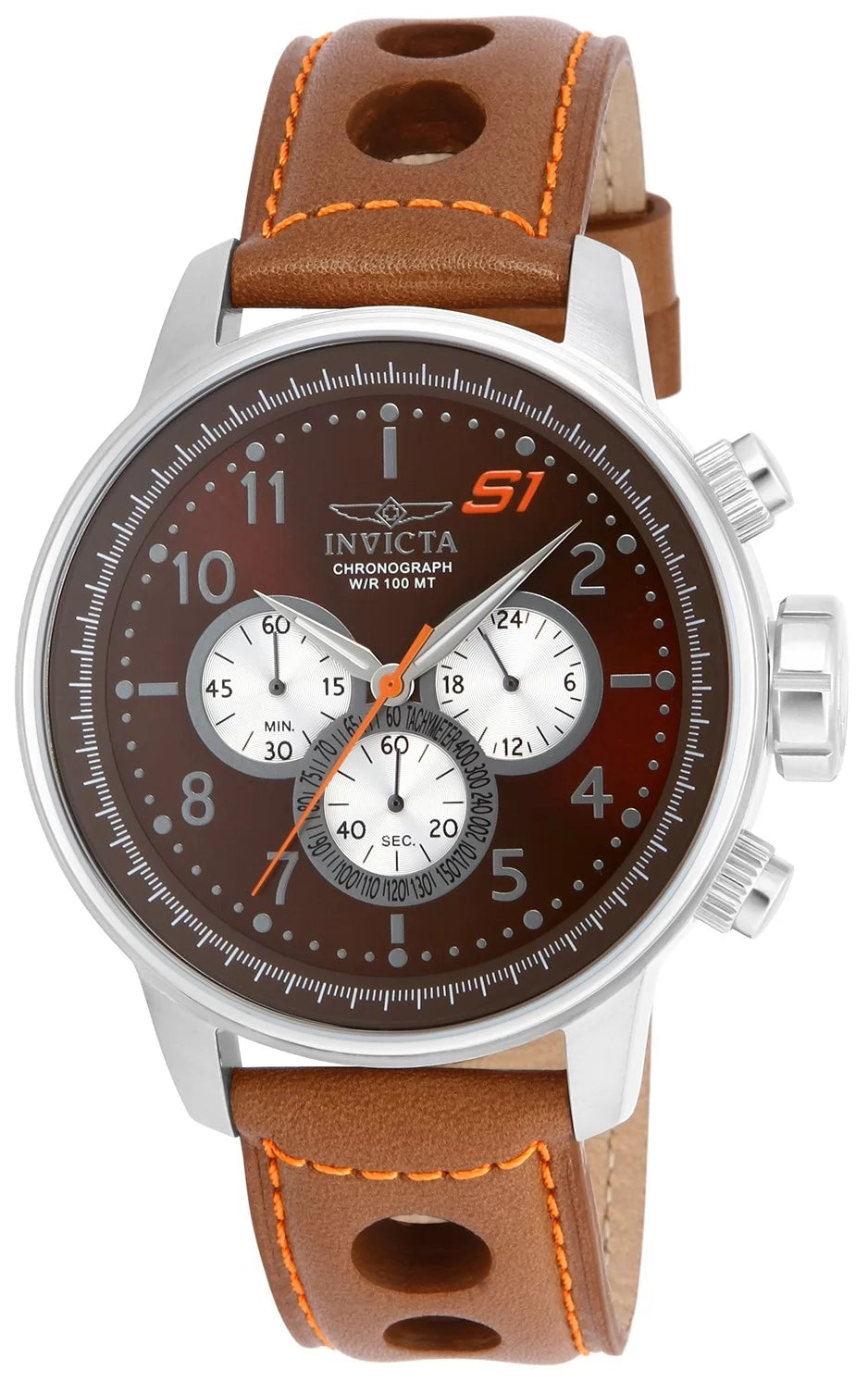 Invicta S1 Rally Quartz Brown Dial Men's Watch 48 mm 16015