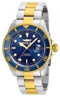 Invicta Pro Diver Quartz Blue Dial Men's Watch 43 mm 22058