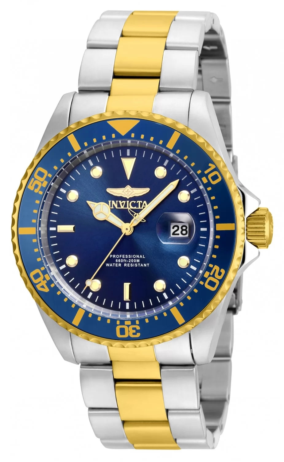 Invicta Pro Diver Quartz Blue Dial Men's Watch 43 mm 22058