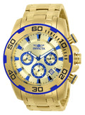 Invicta Pro Diver Quartz Gold Dial Men's Watch 50 mm 22320