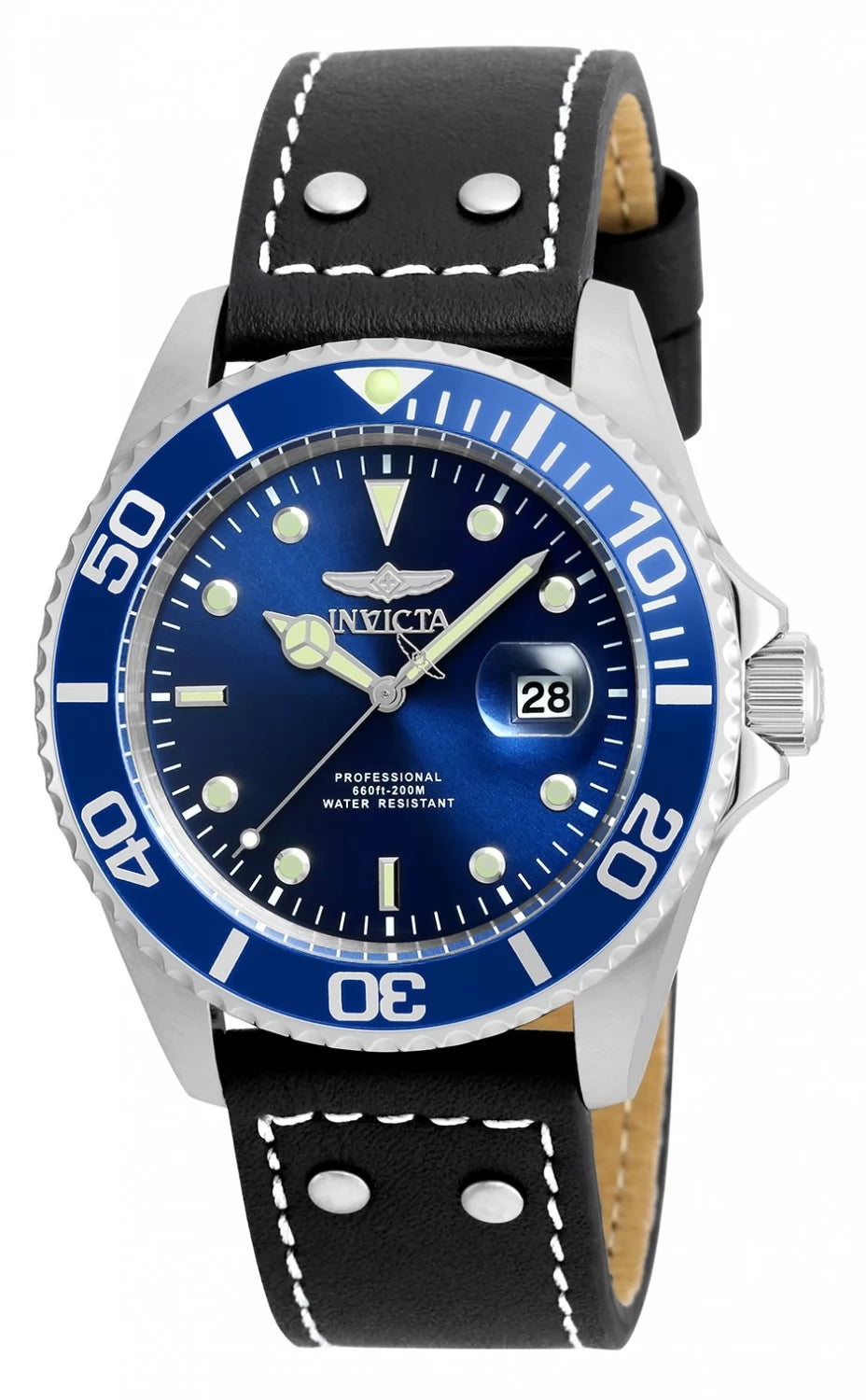 Invicta Pro Diver Quartz Blue Dial Men's Watch 43 mm 22068