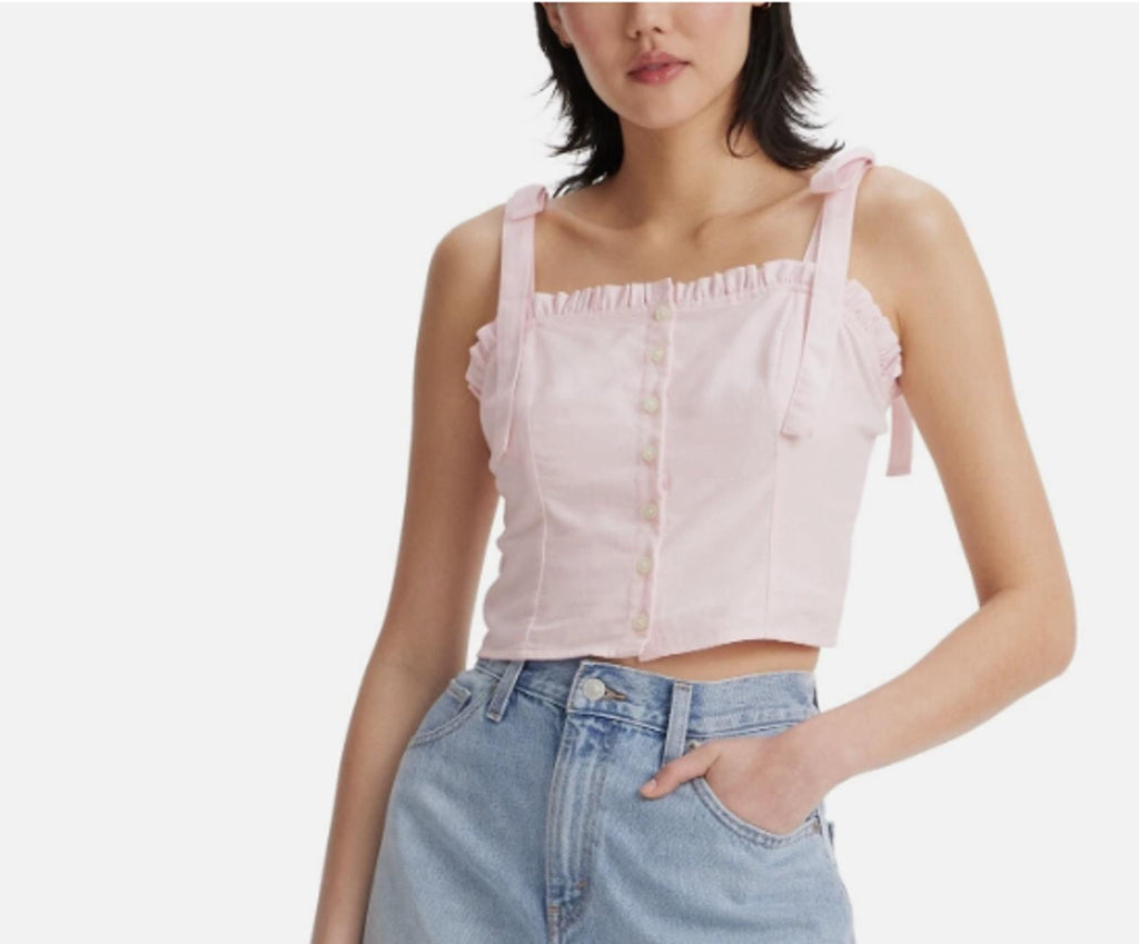 LEVI'S LUCIANA COTTON TIE-SHOULDER SM POTPOURRI - Size XL