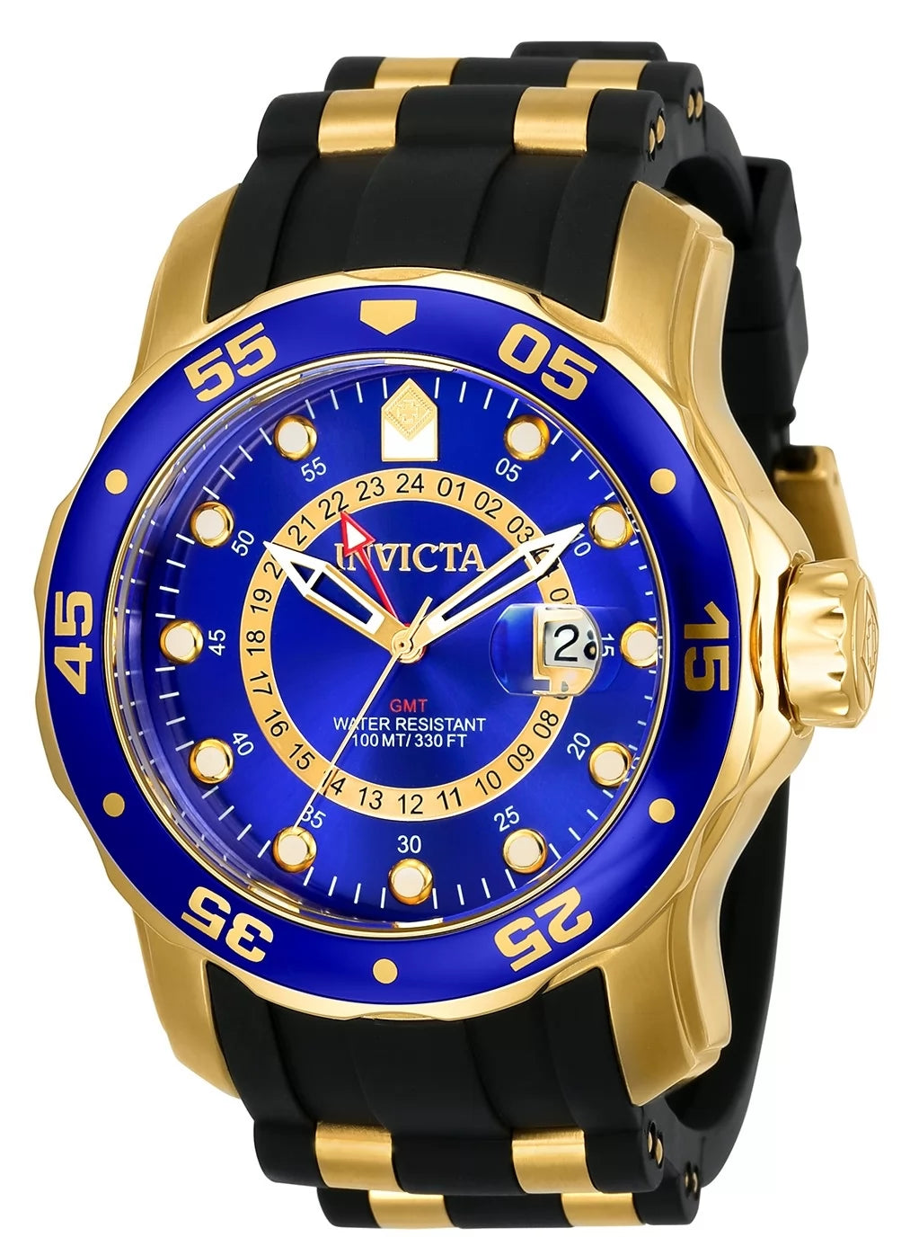 Invicta Pro Diver Quartz Blue Dial Men's Watch 48 mm 6993