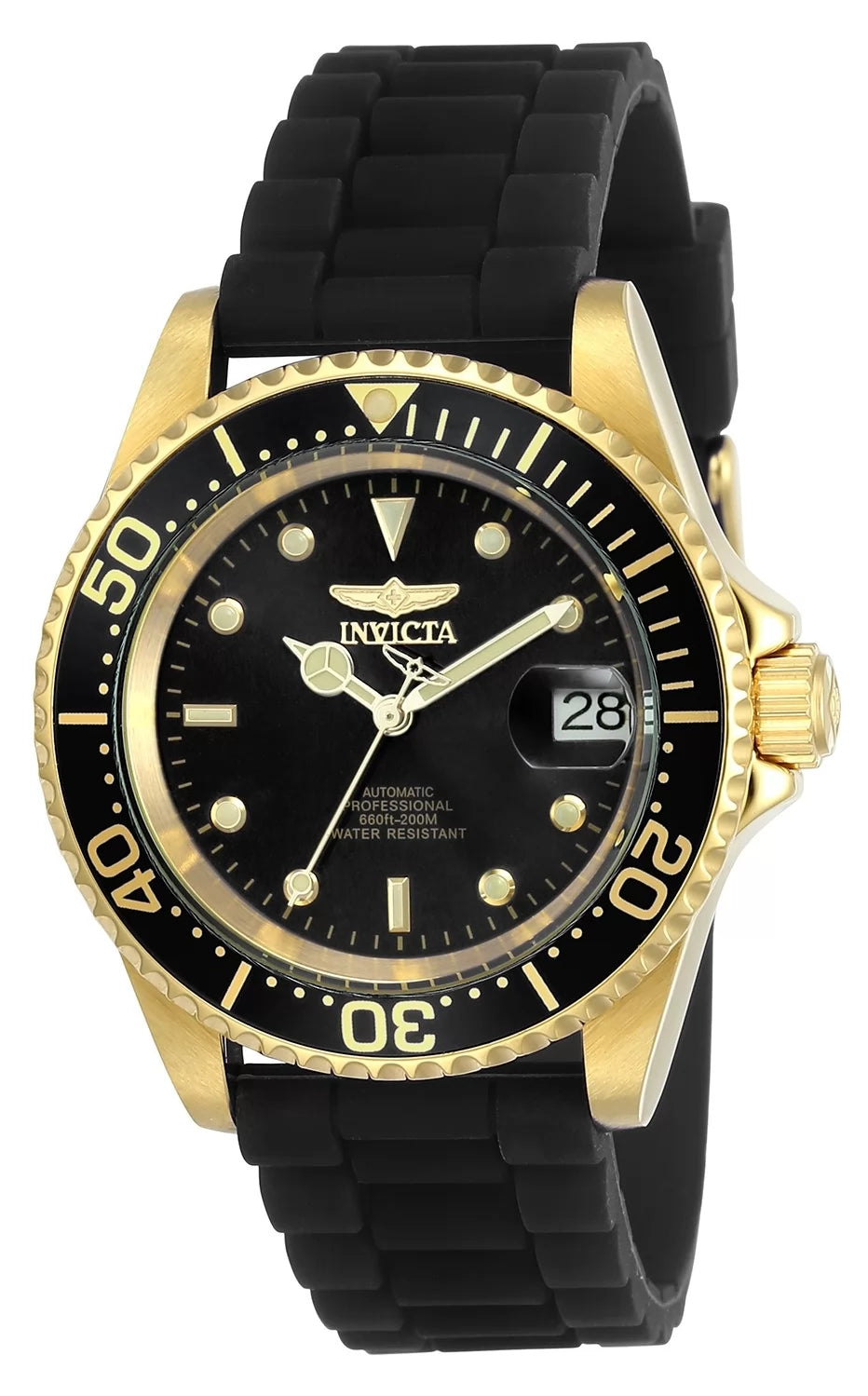 Invicta Pro Diver Automatic Black Dial Men's Watch 40 mm 23681