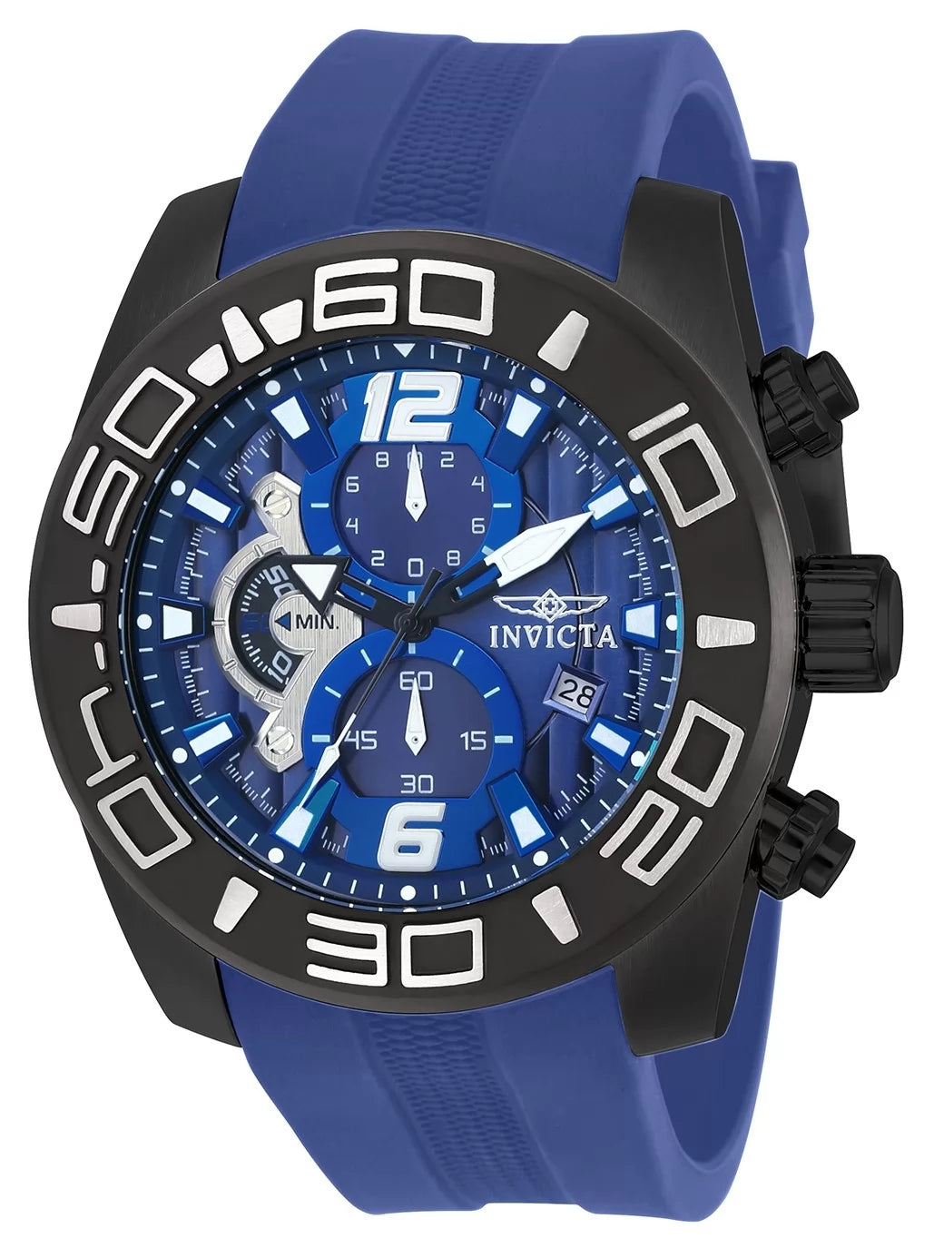 Invicta Pro Diver Quartz Blue Dial Men's Watch 50 mm 22812