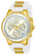 Invicta Blu Quartz Silver Dial Lady Watch 39 mm 24187