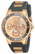 Invicta Blu Quartz Rose Gold Dial Lady Watch 39 mm 24189