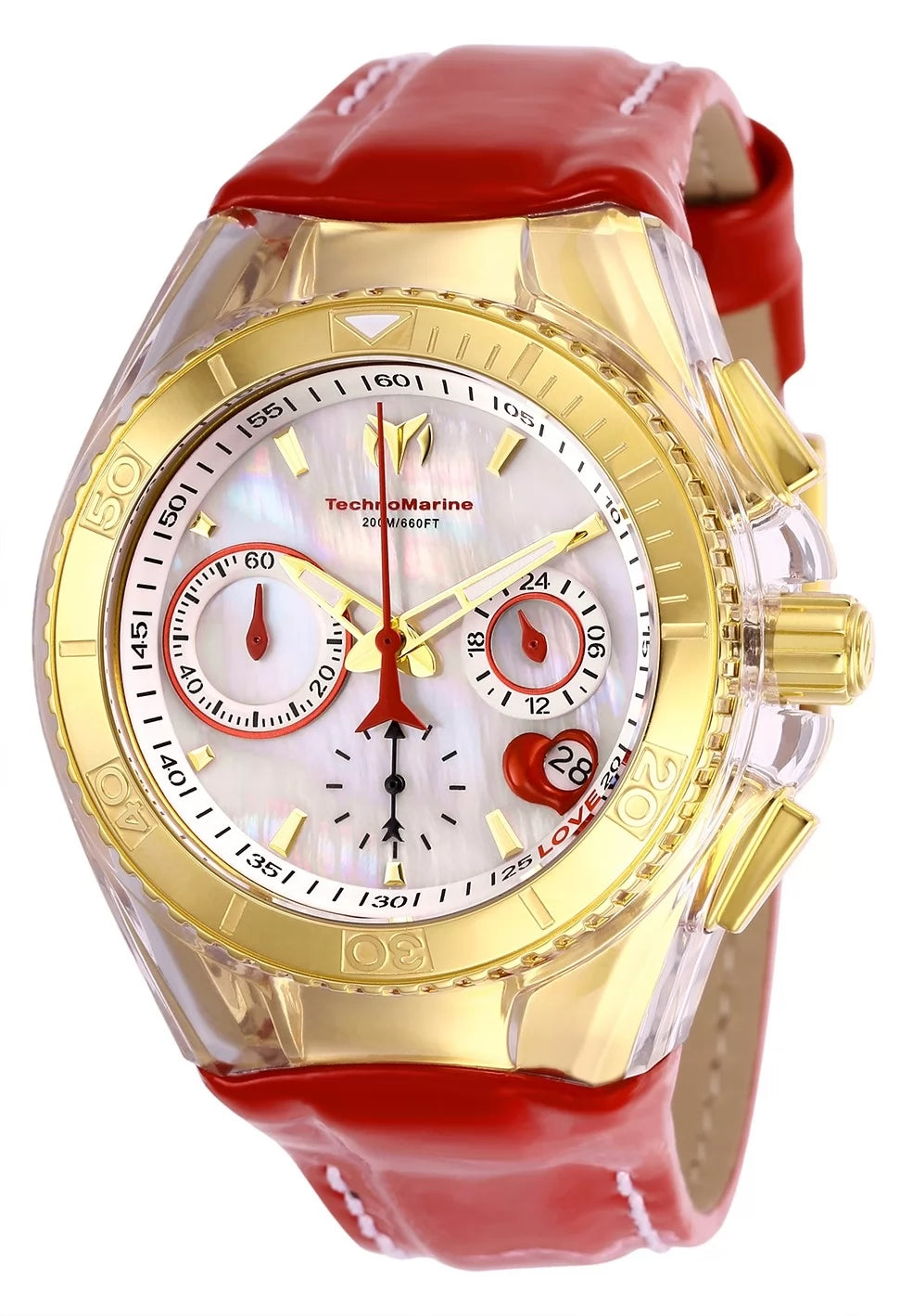 TechnoMarine Cruise Quartz Silver Dial Lady Watch 40 mm TM-117003