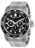 Invicta Pro Diver Quartz Black Dial Men's Watch 48 mm 0069