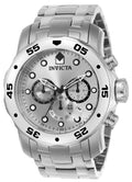Invicta Pro Diver Quartz Silver Dial Men's Watch 48 mm 0071
