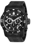 Invicta Pro Diver Quartz Black Dial Men's Watch 48 mm 0076