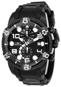 Invicta Bolt Quartz Black Dial Men's Watch 50 mm 24220