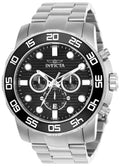Invicta Pro Diver Quartz Black Dial Men's Watch 50 mm 22226