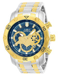 Invicta Pro Diver Quartz Blue Dial Men's Watch 50 mm 22762