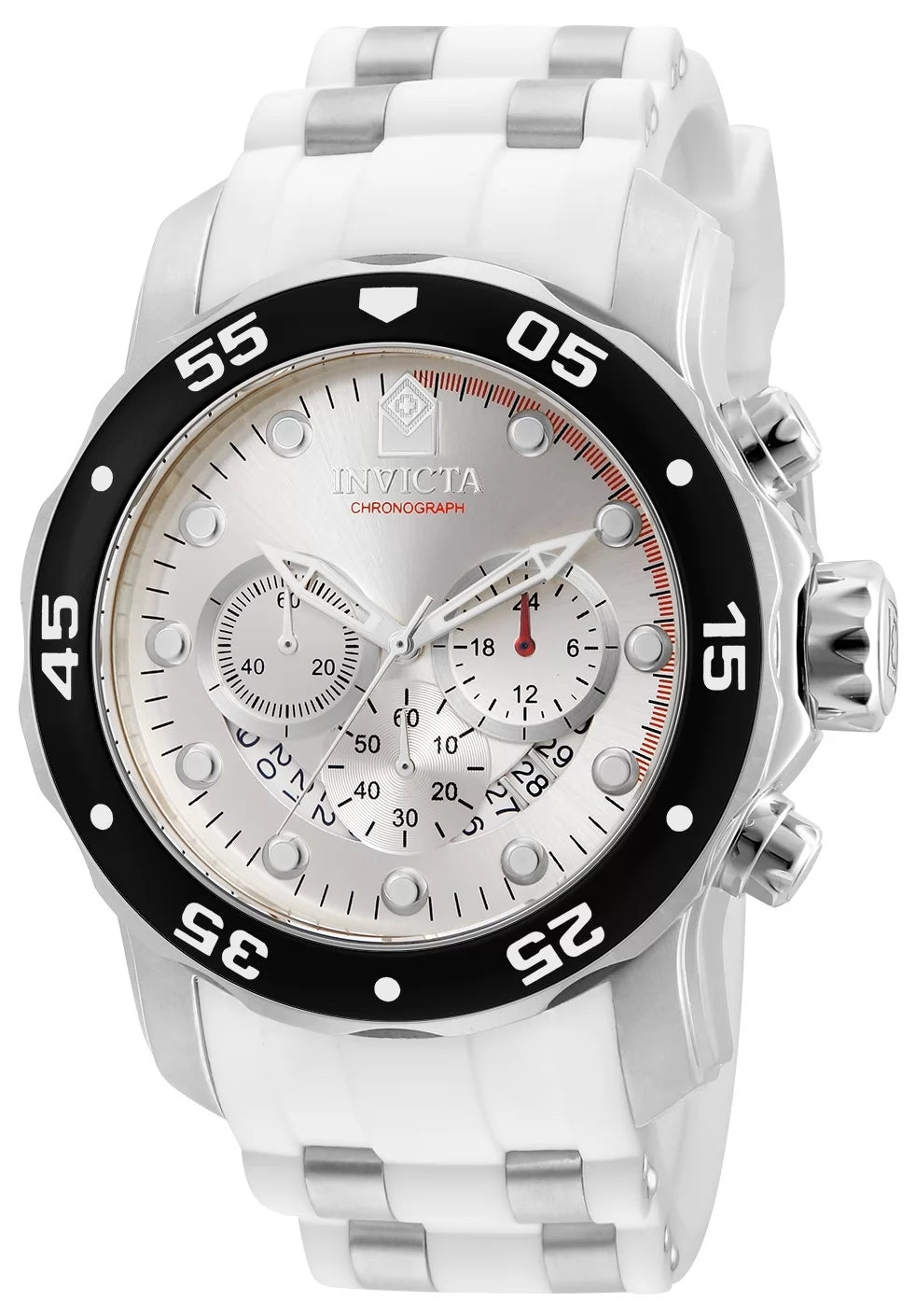 Invicta Pro Diver Quartz Silver Dial Men's Watch 48 mm 20290