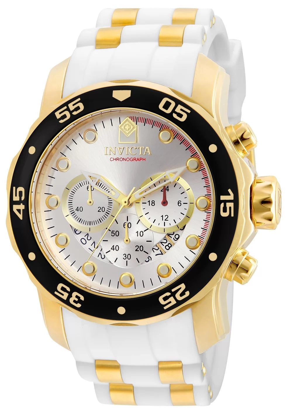 Invicta Pro Diver Quartz Silver Dial Men's Watch 48 mm 20292