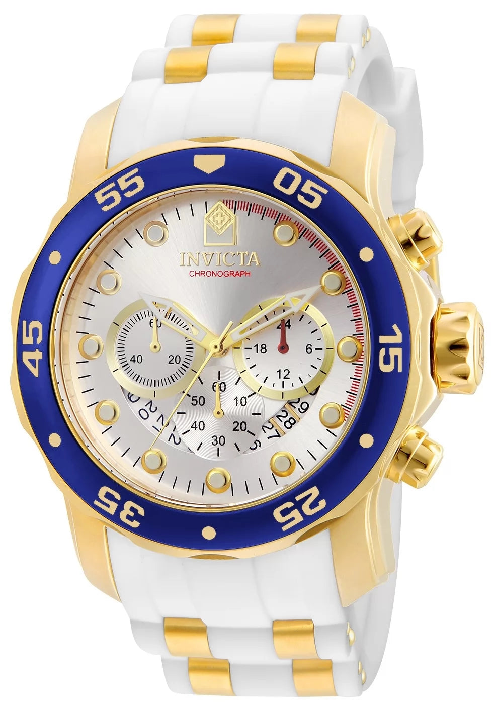 Invicta Pro Diver Quartz Silver Dial Men's Watch 48 mm 20293