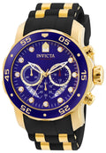 Invicta Pro Diver Quartz Blue Dial Men's Watch 48 mm 6983