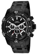 Invicta Pro Diver Quartz Black Dial Men's Watch 51 mm 24858