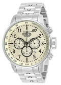 Invicta S1 Rally Quartz Ivory Dial Men's Watch 48 mm 23077