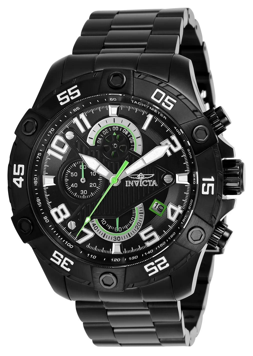 Invicta S1 Rally Quartz Black Dial Men's Watch 48 mm 26101