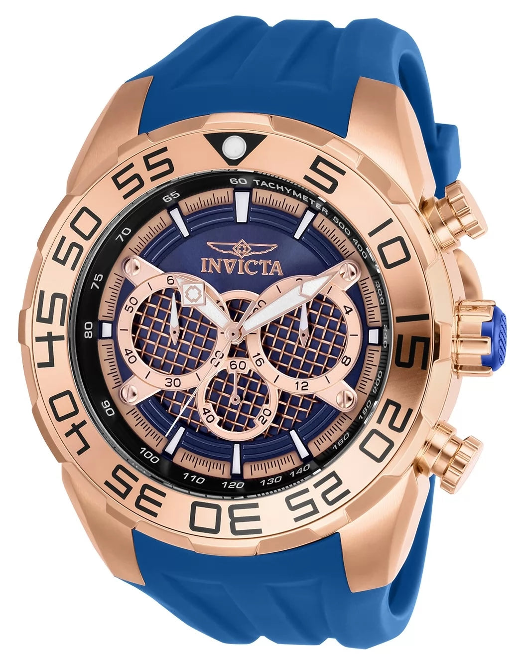 Invicta Speedway Quartz Rose Gold Dial Men's Watch 50 mm 26305