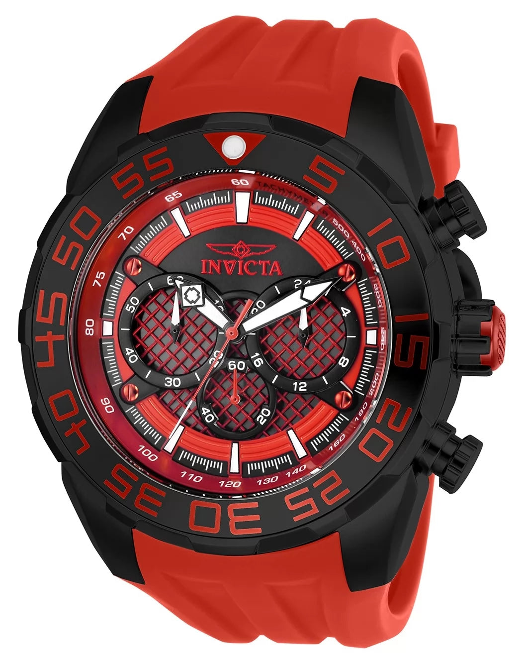 Invicta Speedway Quartz Red Dial Men's Watch 50 mm 26310