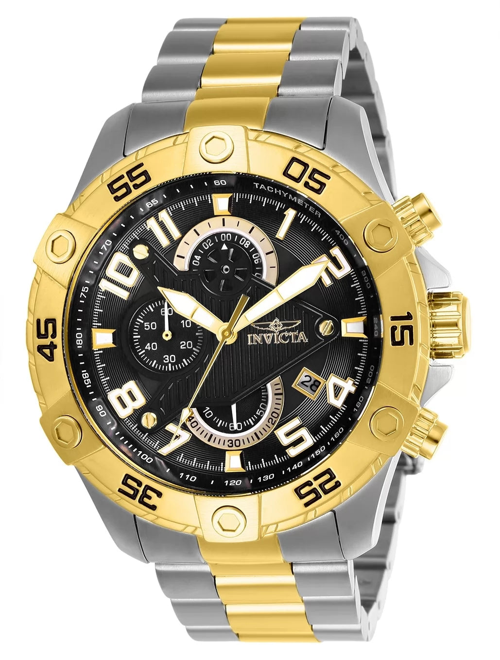 Invicta S1 Rally Quartz Black Dial Men's Watch 48 mm 26100