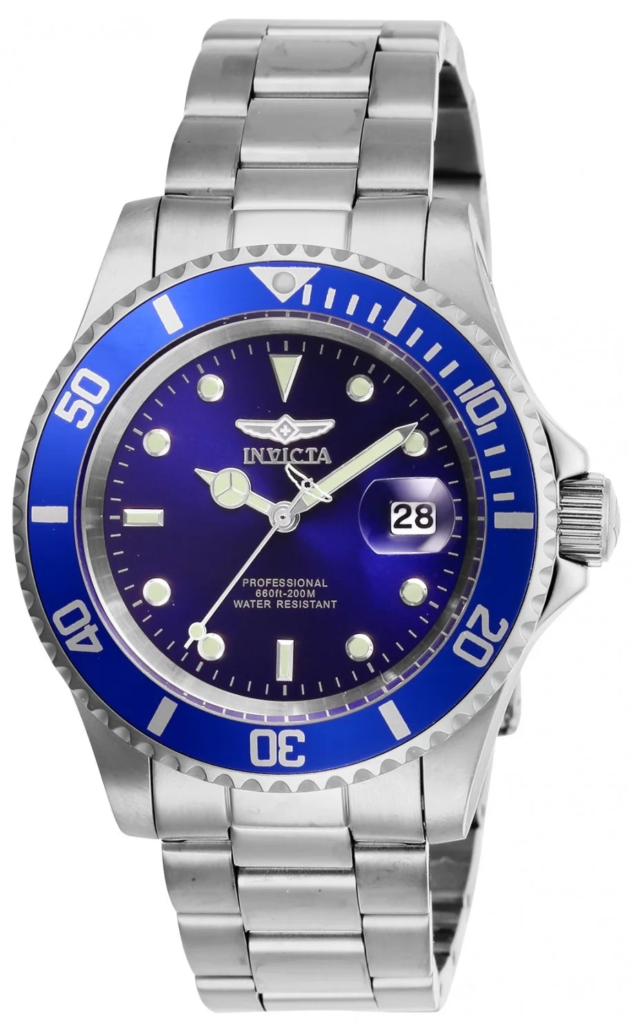 Invicta Pro Diver Quartz Blue Dial Men's Watch 40 mm 26971