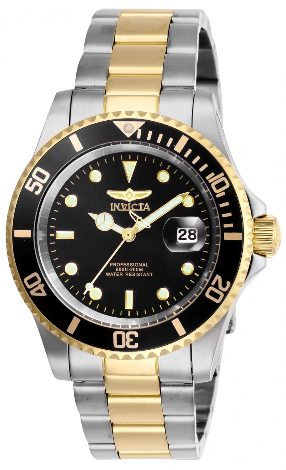 Invicta Pro Diver Quartz Black Dial Men's Watch 40 mm 26973