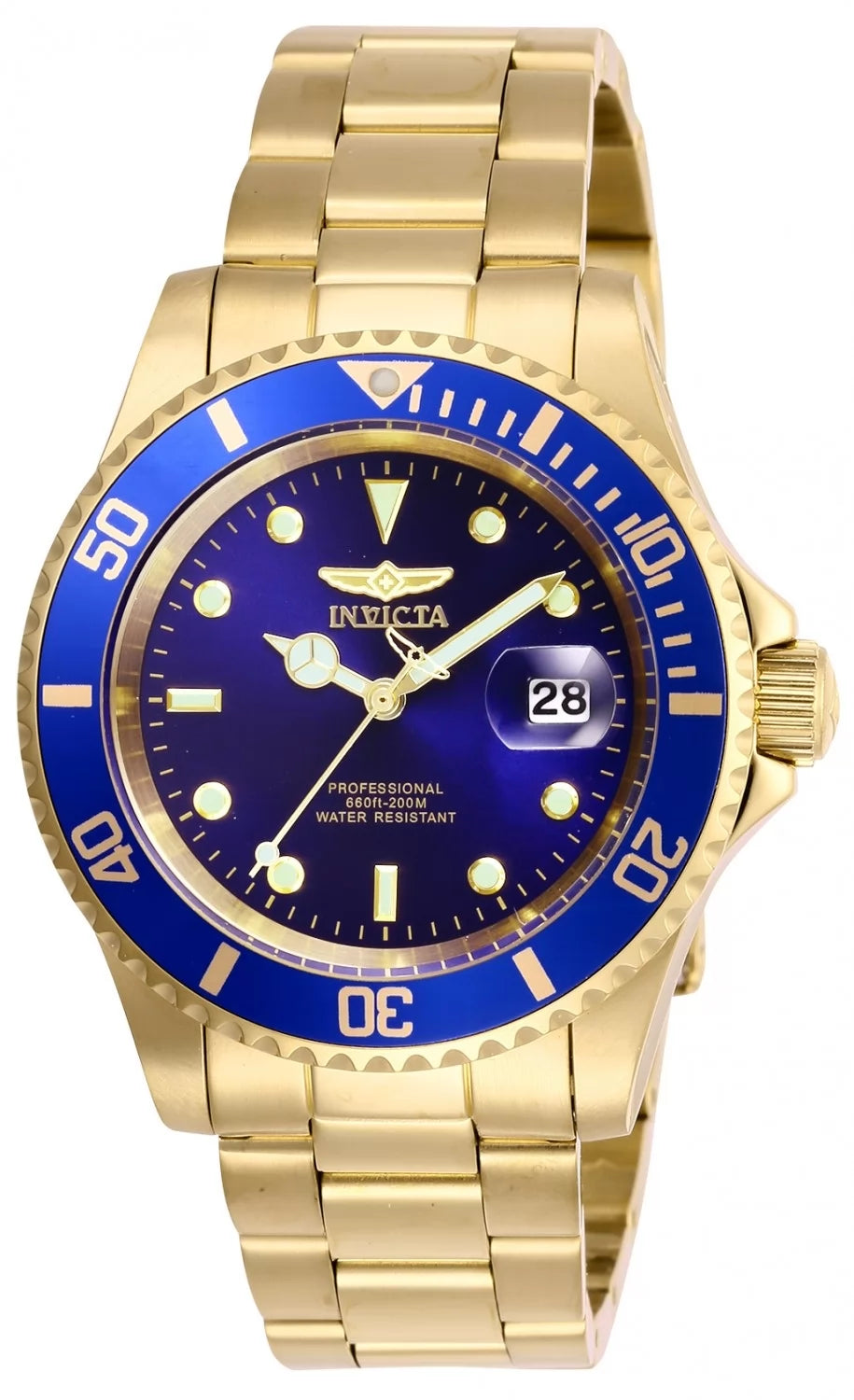 Invicta Pro Diver Quartz Blue Dial Men's Watch 40 mm 26974