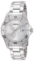 Invicta Angel Quartz Silver Dial Lady Watch 38 mm 12503