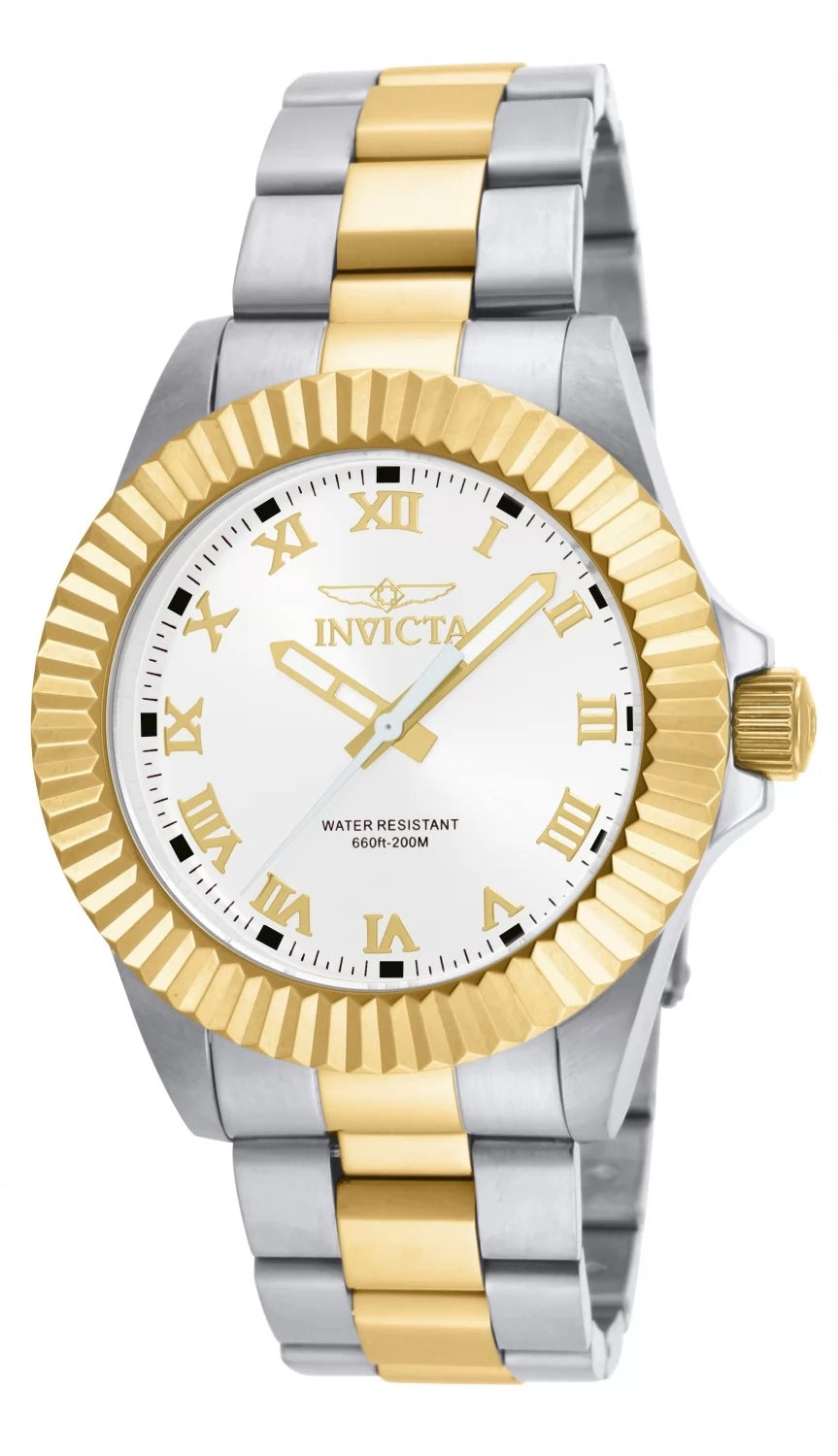 Invicta Pro Diver Quartz White Dial Men's Watch 44 mm 16740