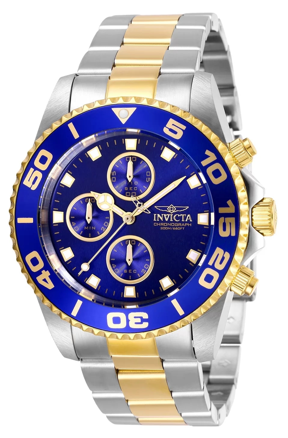 Invicta Pro Diver Quartz Blue Dial Men's Watch 43 mm 28692