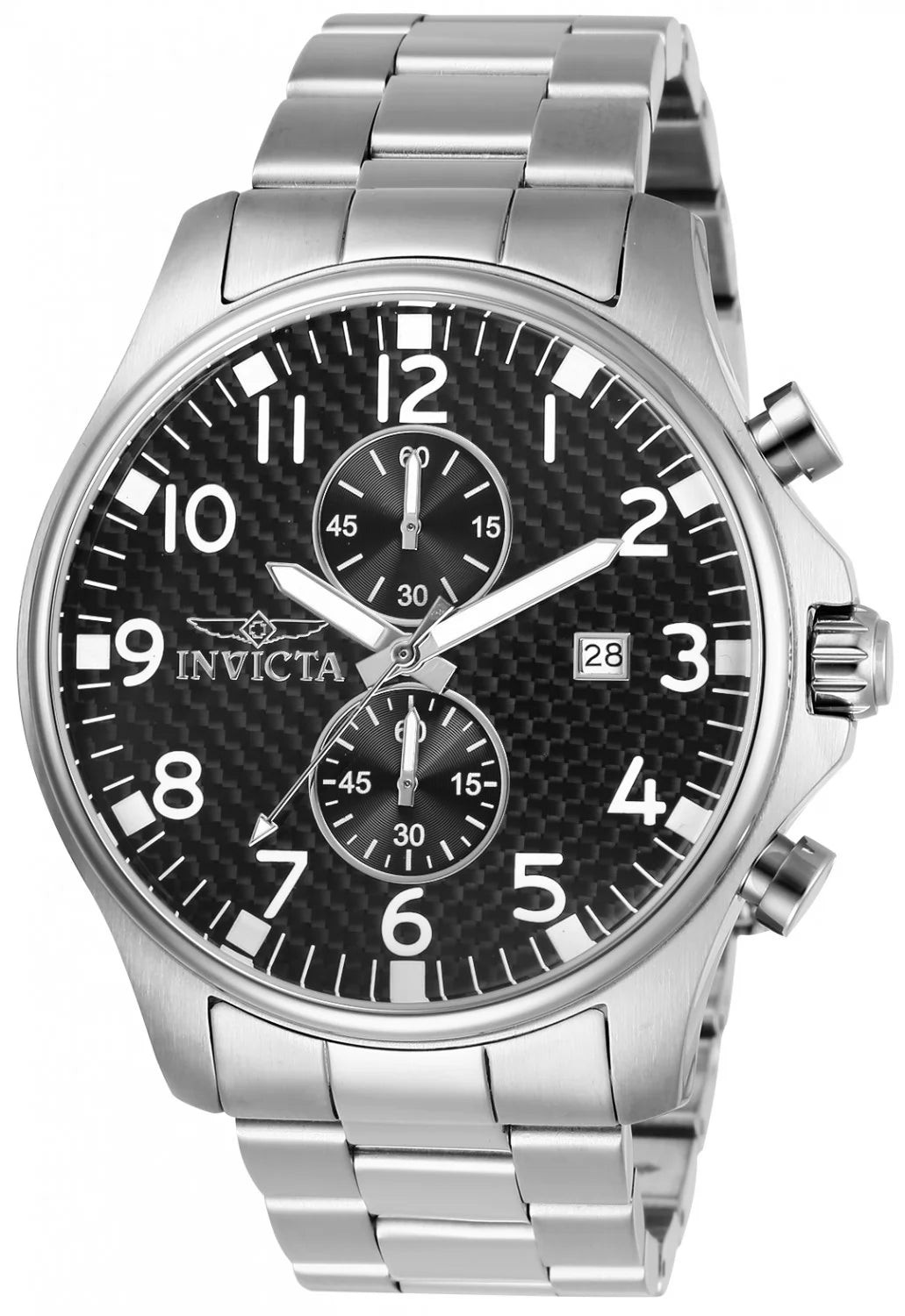 Invicta Specialty Quartz Black Dial Men's Watch 48 mm 0379