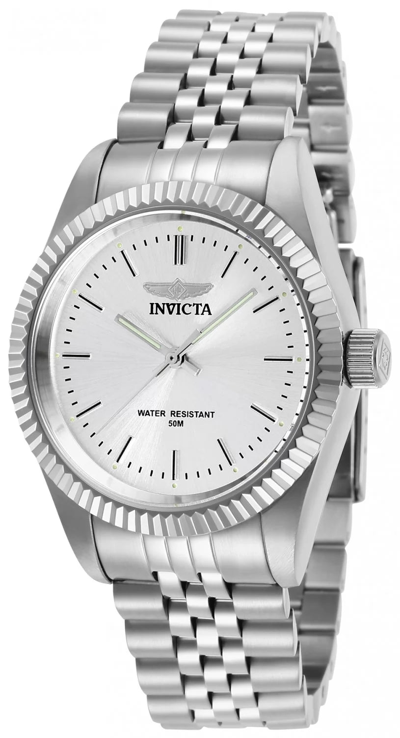 Invicta Specialty Quartz Silver Dial Lady Watch 36 mm 29396