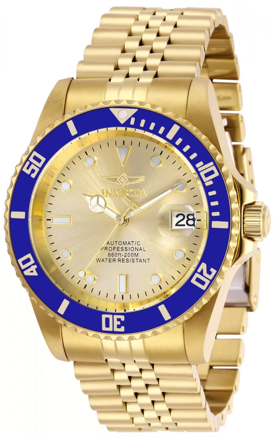 Invicta Pro Diver Automatic Champagne Dial Men's Watch 42 mm 29185