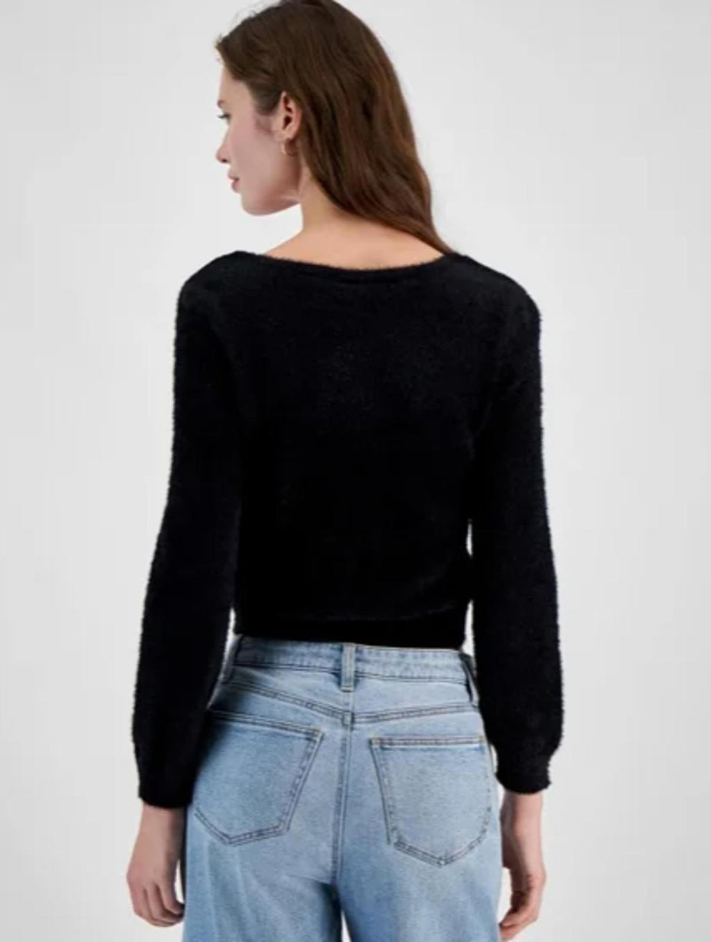 PLANET HEART JUNIORS EMBELLISHED-BUTTON EY BLACK - Size - Small