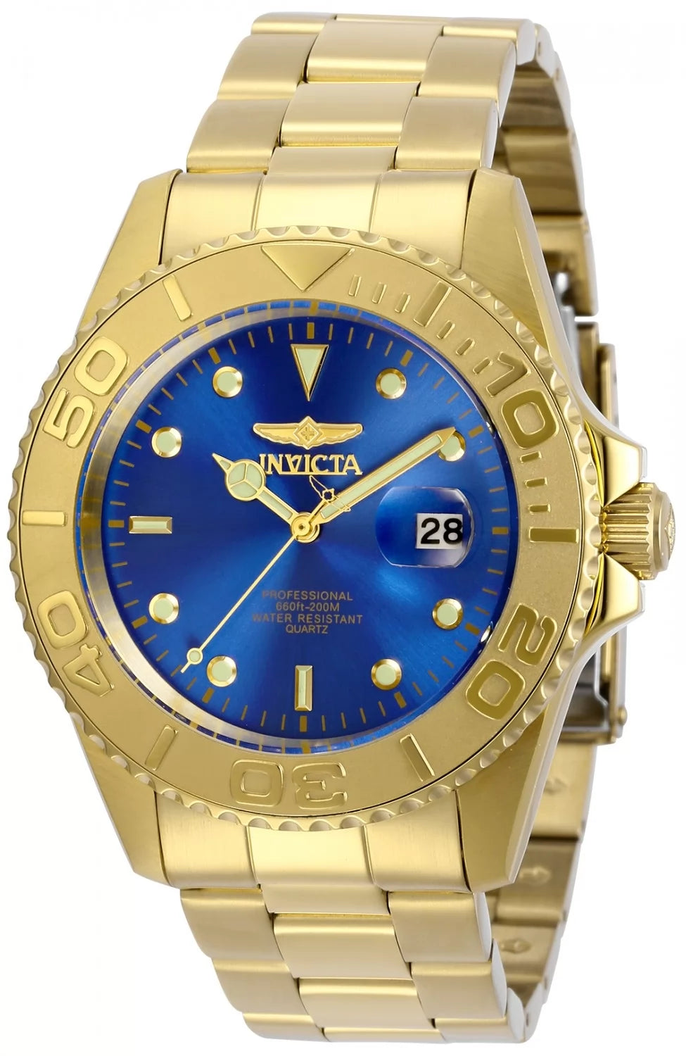 Invicta Pro Diver Quartz Blue Dial Men's Watch 43 mm 29947