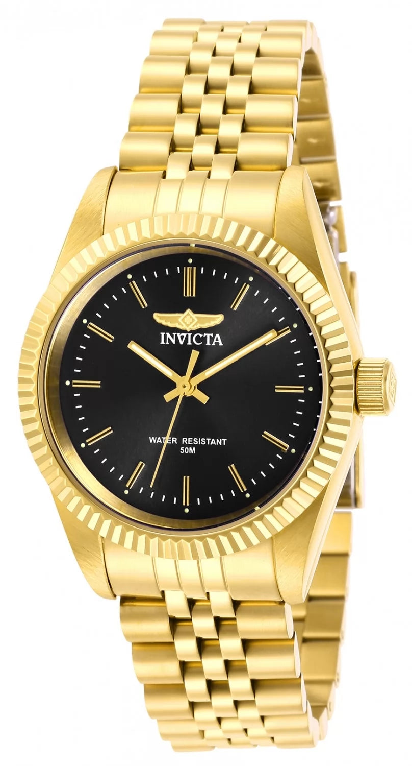 Invicta Specialty Quartz Charcoal Dial Lady Watch 36 mm 29406