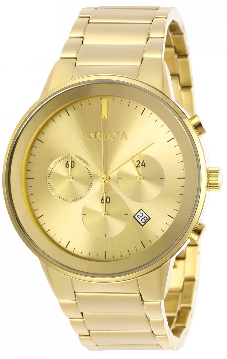 Invicta Specialty Quartz Gold Dial Men's Watch 43 mm 29481