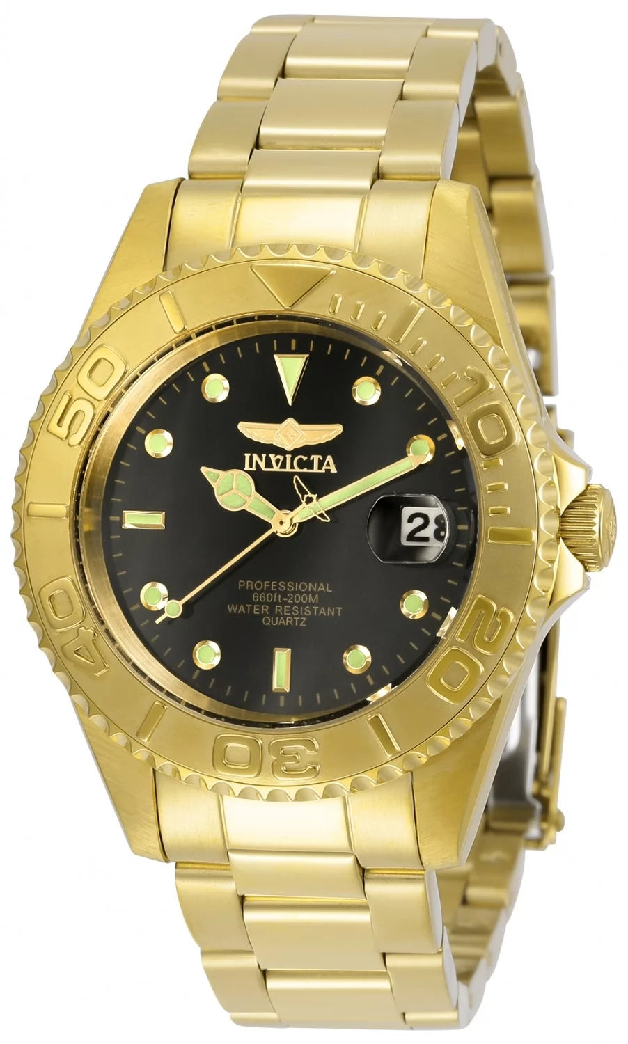 Invicta Pro Diver Quartz Black Dial Men's Watch 37 mm 29939
