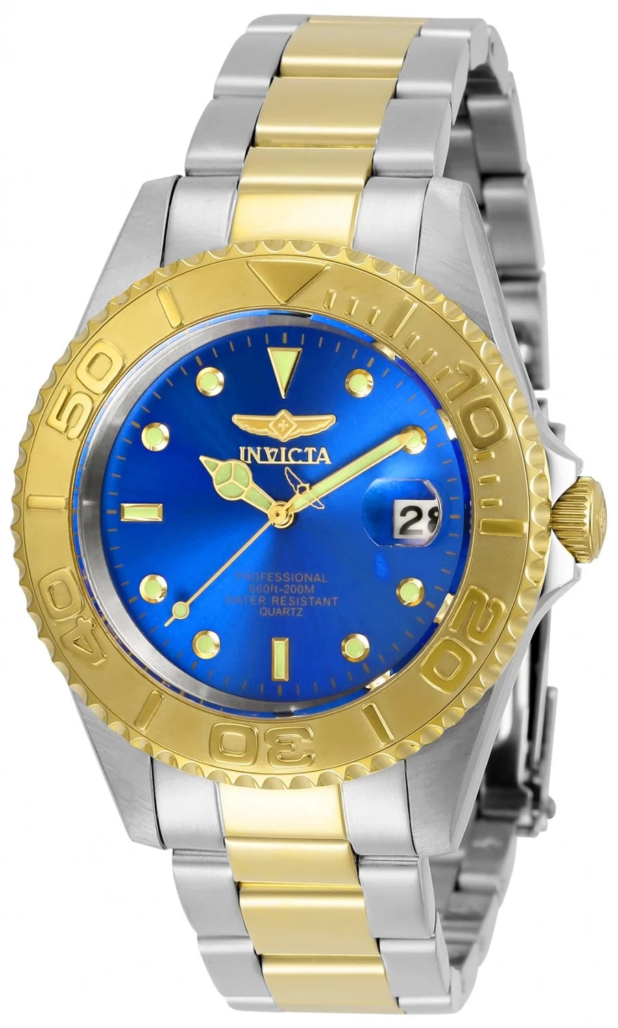 Invicta Pro Diver Quartz Blue Dial Men's Watch 37 mm 29942